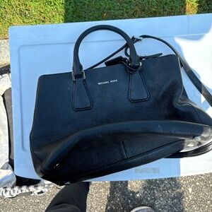 Michael Kors Camille Large Leather Satchel